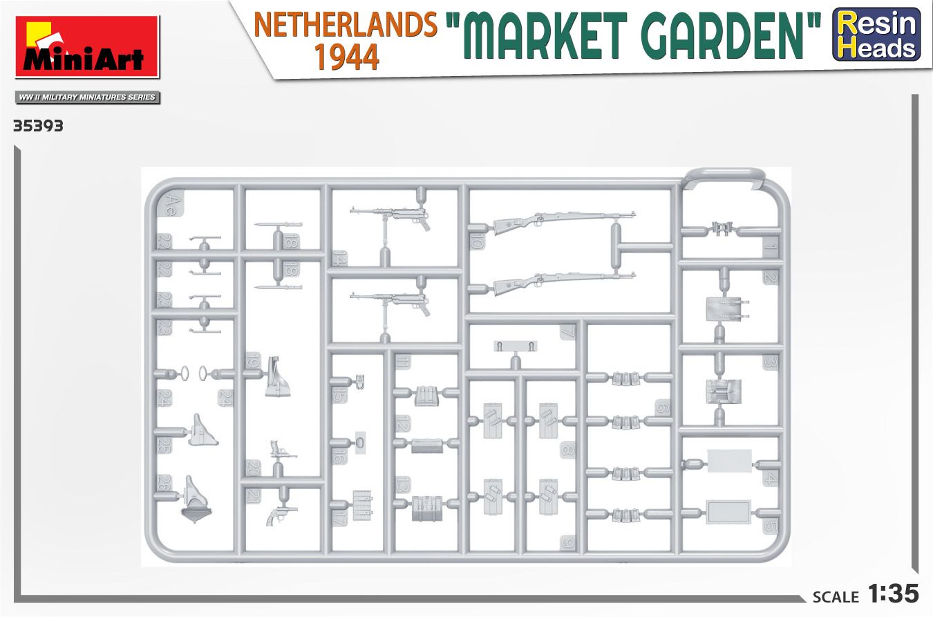 1:35 "market garden" netherlands 1944 art. nr. 35393