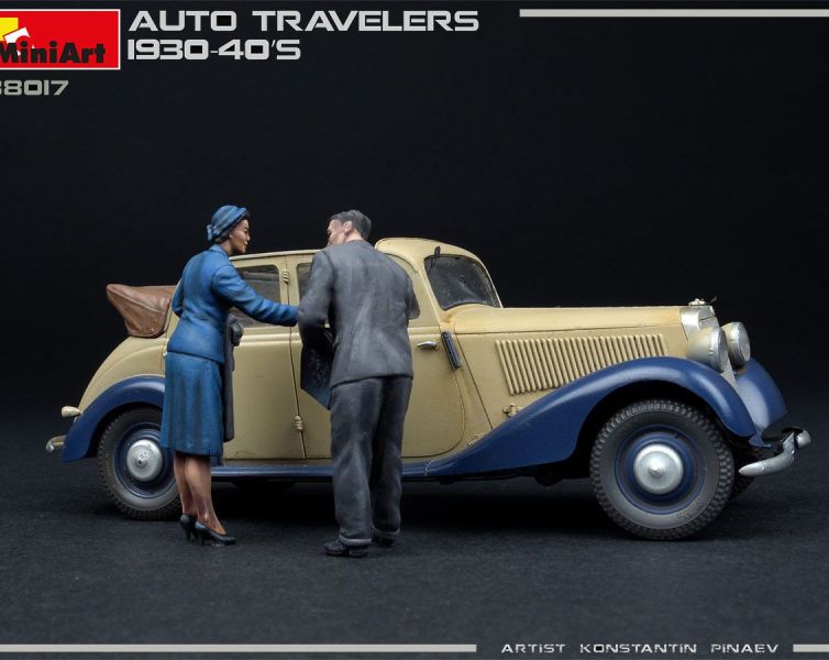1:35 Viajeros de automóvil 1930-40s Art.-Nr. 38017