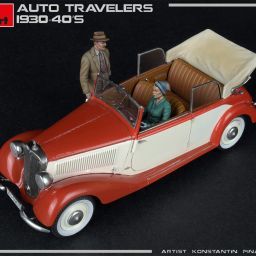 1:35 viajeros de automóvil 1930 40s art. nr. 38017