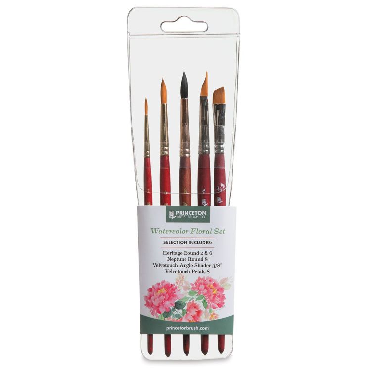 Set de Pinceles Watercolor Floral Art.-Nr. NJ08638