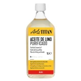 aceite de lino purificado 1 litro art. nr. 091000301