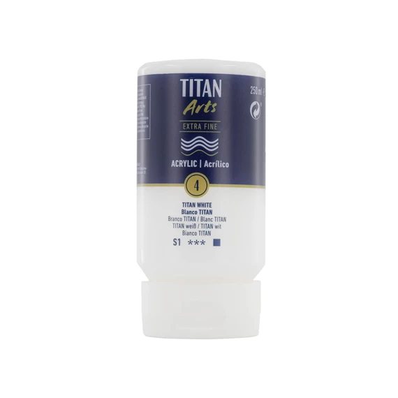 Acrílico Extra Fino Titan bote 250 ml (04) Blanco Titan Art.-Nr. 195000414