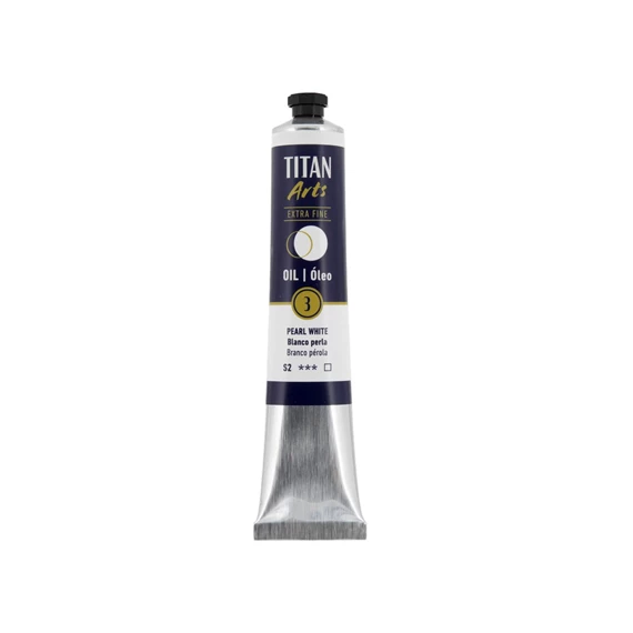 Óleo Extra Fino Titan tubo 60 ml (003) Blanco Perla Art.-Nr. 190000310