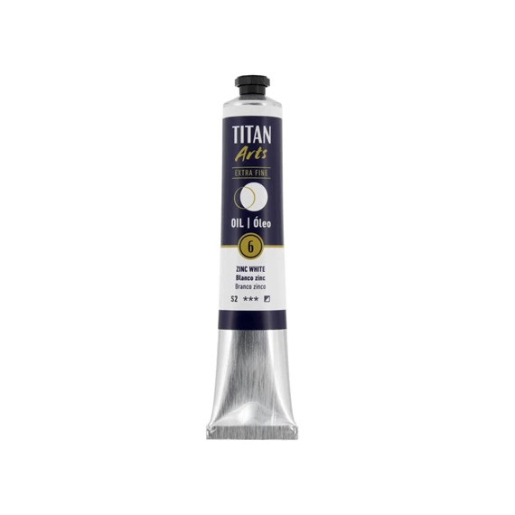 Óleo Extra Fino Titan tubo 60 ml (006) Blanco Zinc Art.-Nr. 190000610
