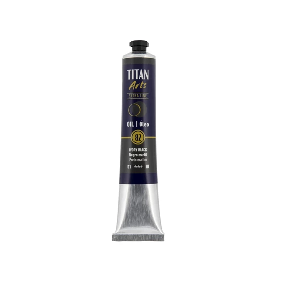 Óleo extra fino titan tubo 60 ml (082) negro marfil art. nr. 190008210