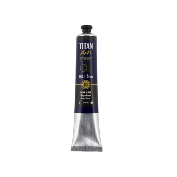 Óleo extra fino titan tubo 60 ml (084) negro humo art. nr. 190008410