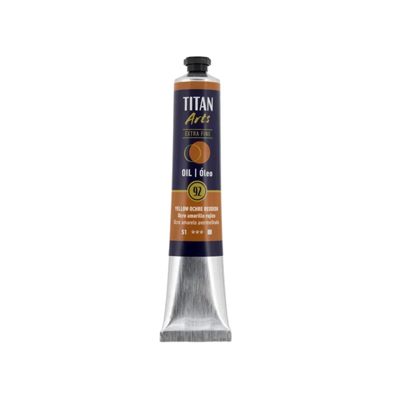 Óleo Extra Fino Titan tubo 60 ml (092) Ocre Amarillo Rojizo Art.-Nr. 190009210