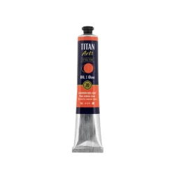 Óleo extra fino titan tubo 60 ml (020) rojo cadmio claro art. nr. 190002010