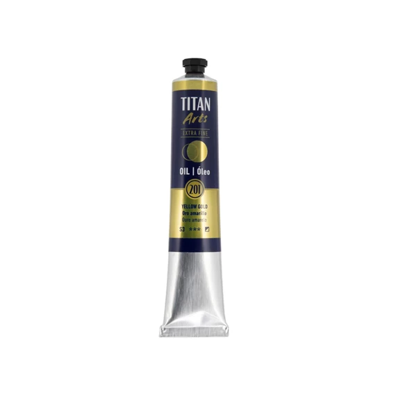 Óleo extra fino titan tubo 60 ml (201) oro amarillo art. nr. 190020110