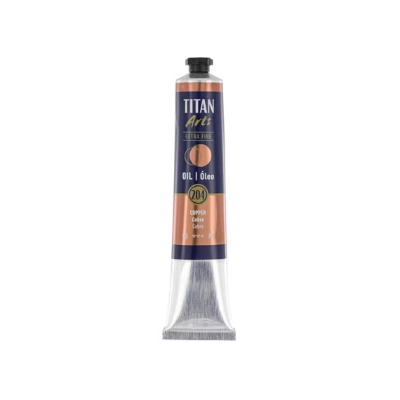 Óleo extra fino titan tubo 60 ml (204) cobre art. nr. 190020410