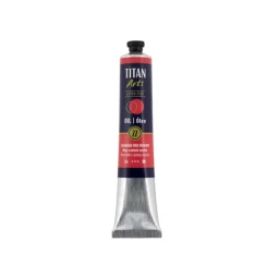 Óleo extra fino titan tubo 60 ml (022) rojo cadmio medio art. nr. 190002210