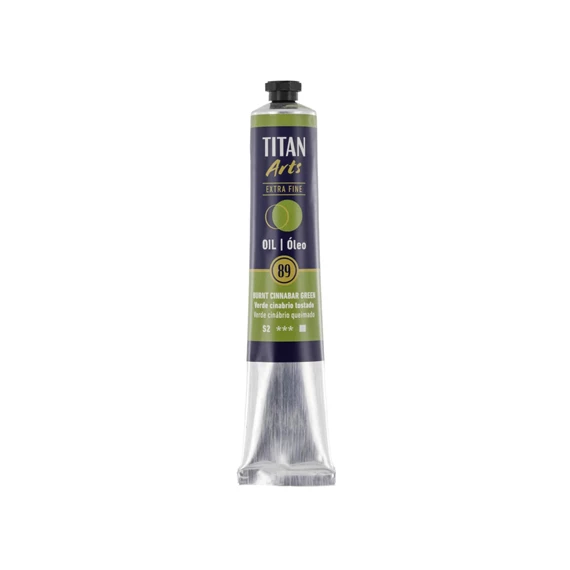 Óleo extra fino titan tubo 60 ml (89) verde cinabrio tostado art. nr. 190008910