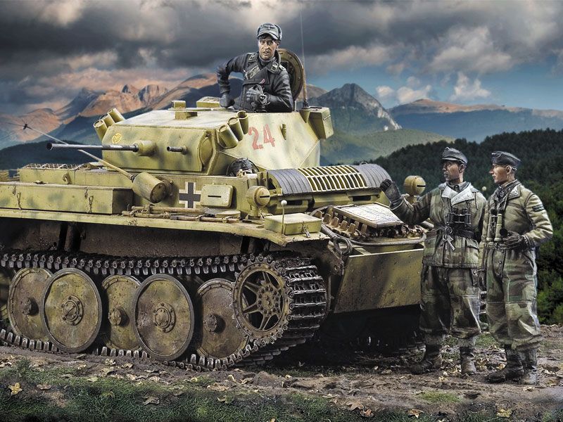 set 16 colores panzer aces camuflaje art. nr. 70.179