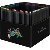 caja cartón lápices black edition 100 colores faber castell art. nr. 116411