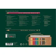 estuche enrollable polychromos 30 colores+accesorios faber castell art. nr. 110030