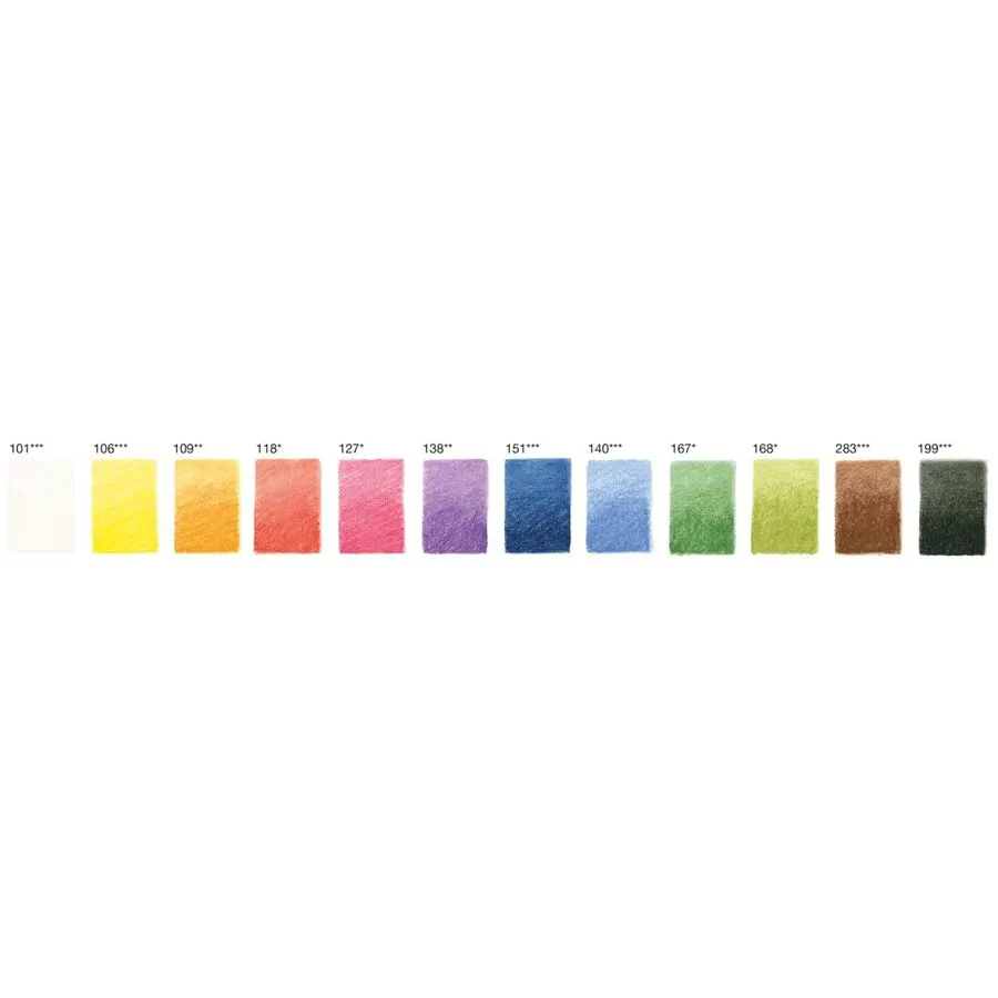 estuche de metal pitt pastel 12 colores art. nr. 112112