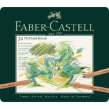 estuche de metal pitt pastel 24 colores faber castell art. nr. 112124