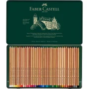 estuche de metal pitt pastel 36 colores faber castell art. nr. 112136