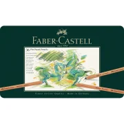 estuche de metal pitt pastel 36 colores faber castell art. nr. 112136