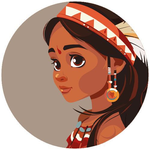 icono indian red juguete educativo