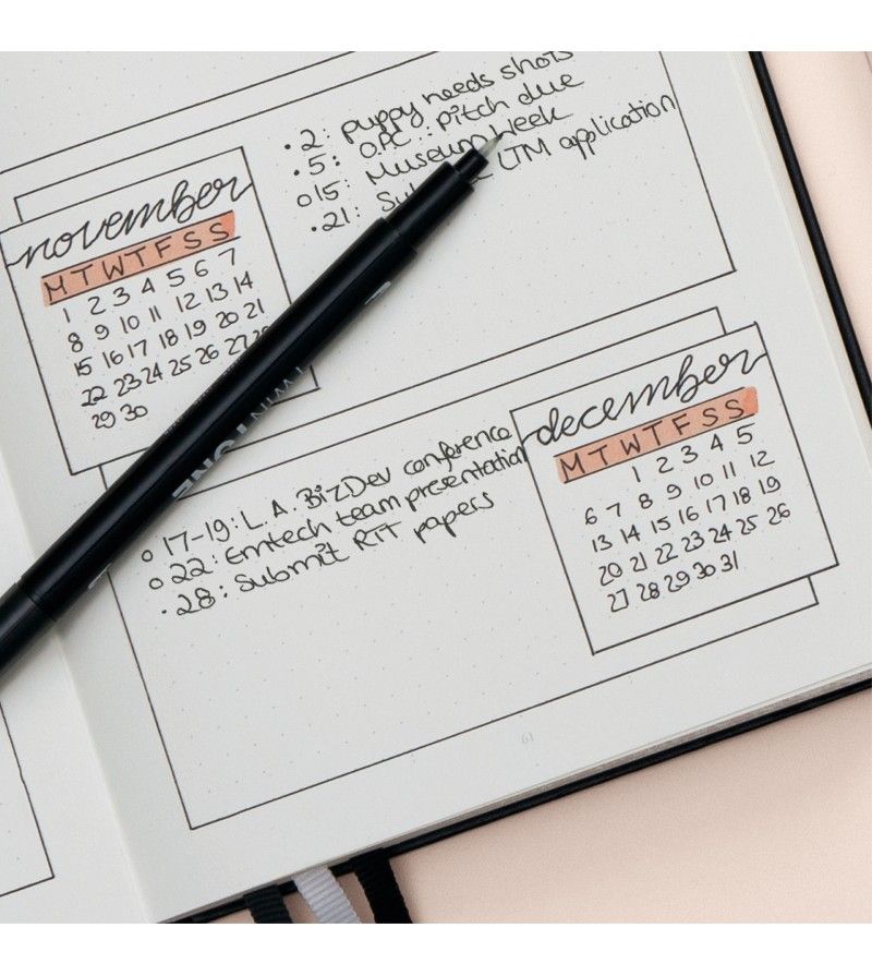 bullet journal leuchtturm1917 edition 2 a5 puntos blush art. nr. 363573