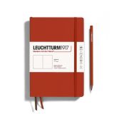 libreta leuchtturm1917 natural colours a5 tapa blanda natural rojo art. nr. 367265