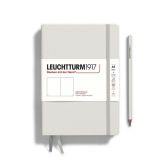 libreta leuchtturm1917 natural colours a5 tapa dura light grey art. nr. 367247
