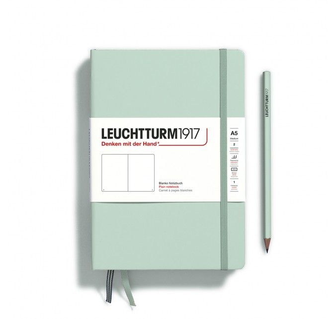 Libreta Leuchtturm1917 Natural Colours A5 Tapa Dura – Mint Green Art.-Nr. 367259