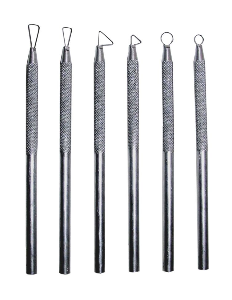 Set de 6 mini-vaciadores en acero Art.-Nr. 0-707