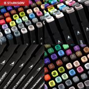 set de rotuladores de doble punta de 122 piezas starksØn® art. nr. art0130