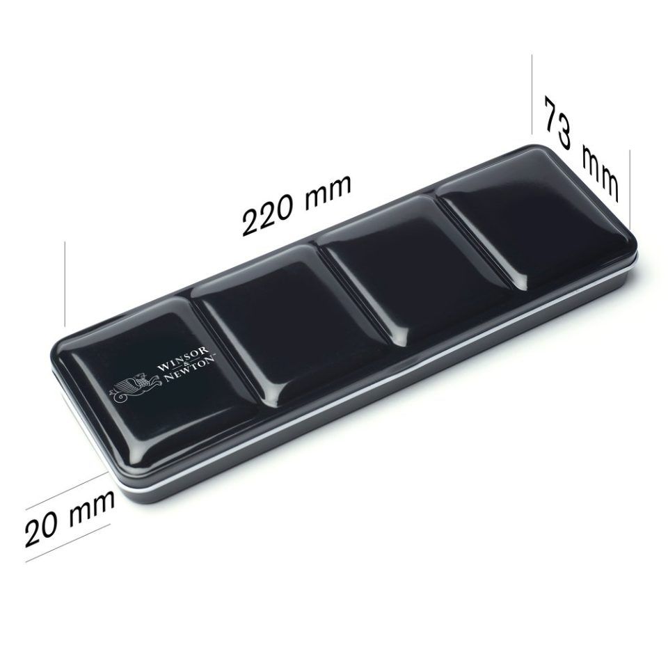 caja de acuarelas professional "black box" 12 ½ godets art. nr. 0193548
