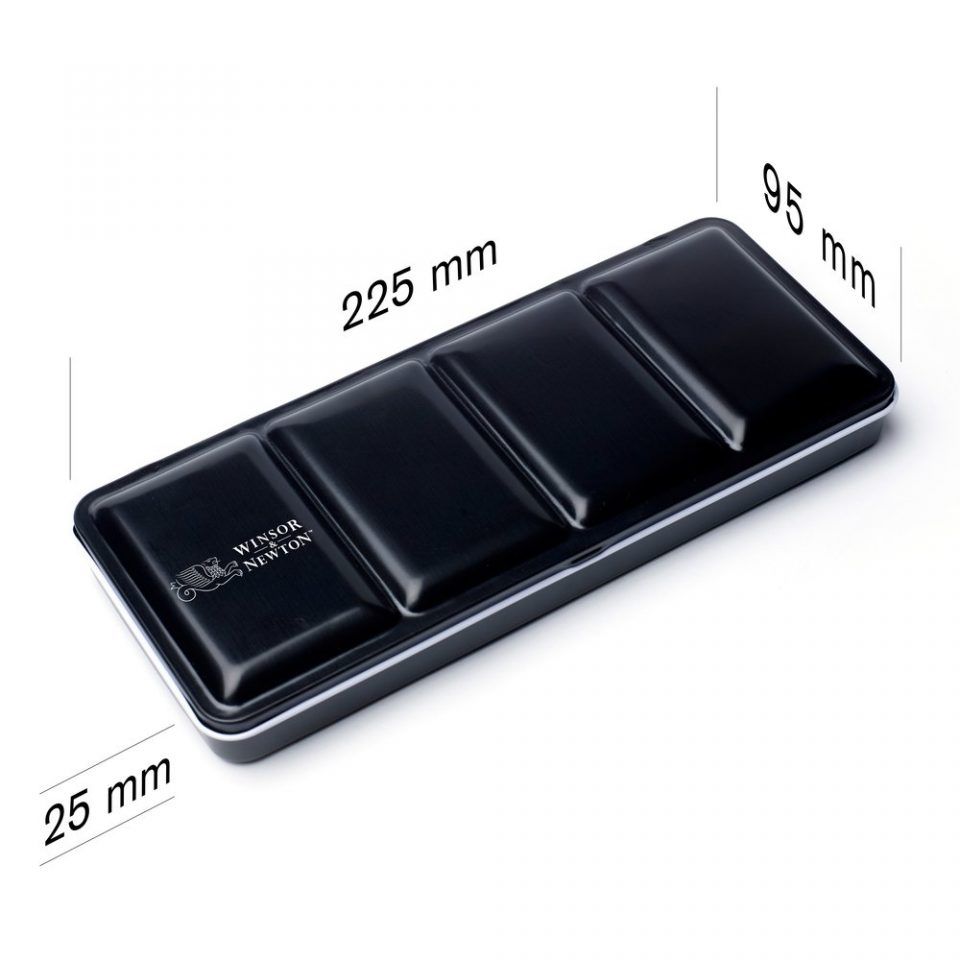 caja de acuarelas professional "black box" 12 tubos art. nr. 0190552