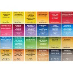 caja de acuarelas professional "black box" 24 ½ godets art. nr. 0190553