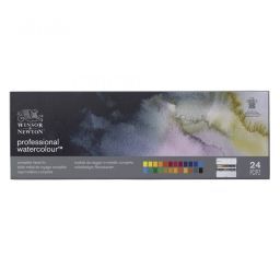 caja de acuarelas professional "black box" 24 ½ godets art. nr. 0190553