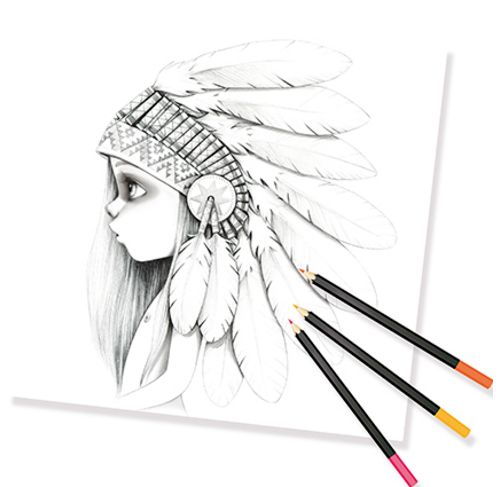 Cuaderno de Colorear Wild 2 Art.-Nr. GY068C