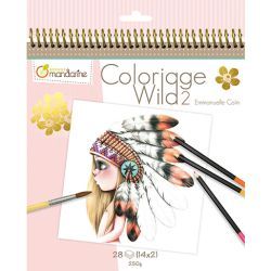 cuaderno colorear wild 2 art. nr. gy068c