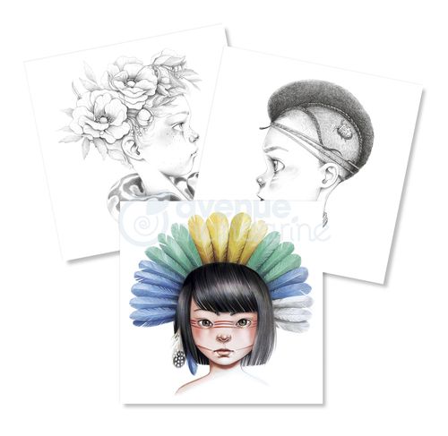cuaderno de colorear wild 5 art. nr. gy120c