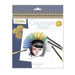 cuaderno de colorear wild 5 art. nr. gy120c
