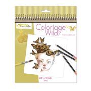 cuaderno de colorear wild 7 art. nr. gy134c