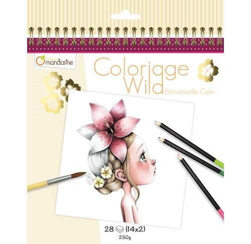 Cuaderno de Colorear Wild Art.-Nr. GY065O