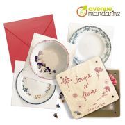 kit prensa de flores y tarjetas para decorar art. nr. kc131c