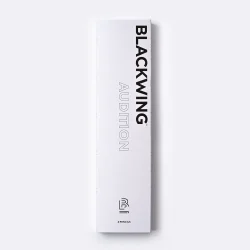 set 4 lápices blackwing audition pack art. nr. 105571