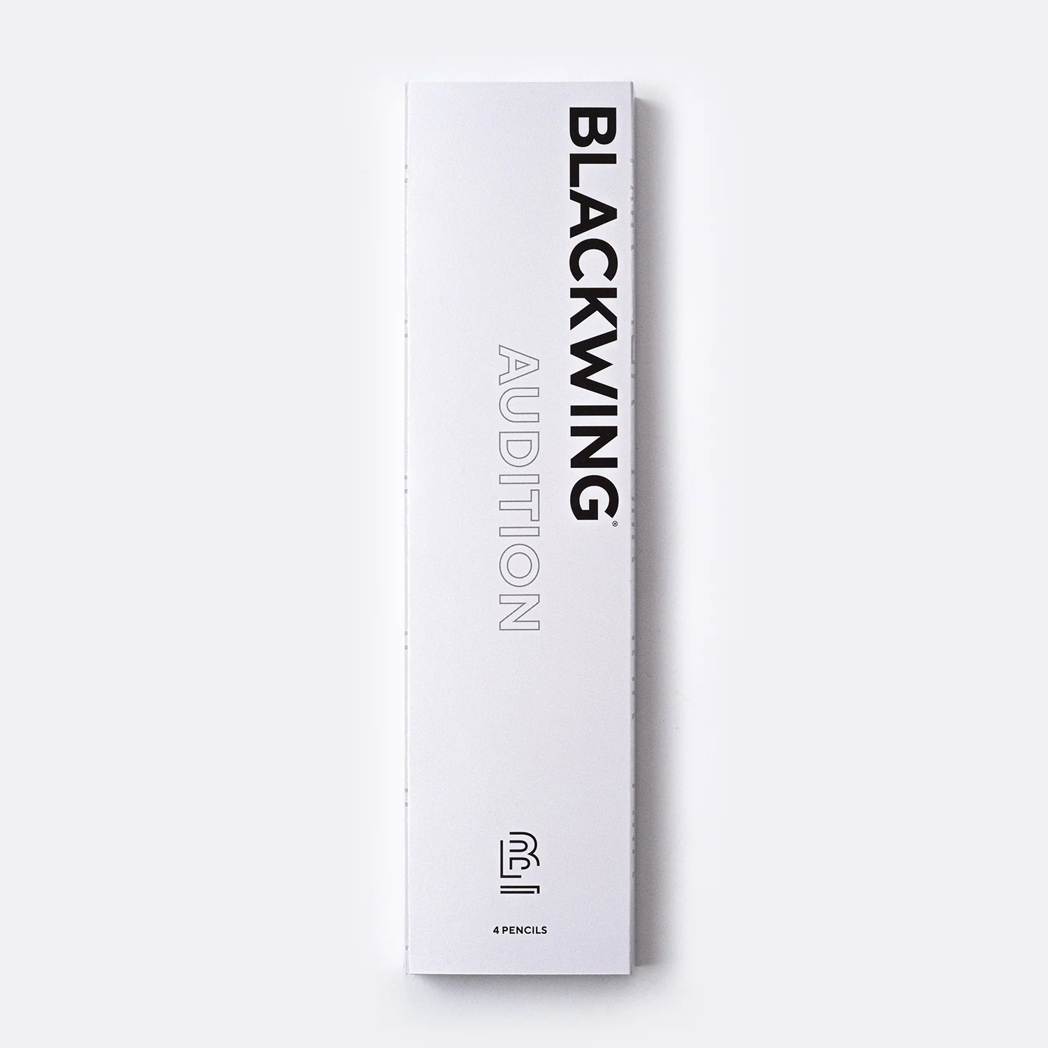 set 4 lápices blackwing audition pack art. nr. 105571