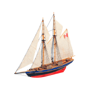 maqueta de madera barco bluenose ii art. nr. 498003