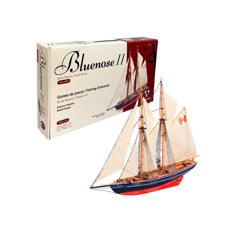 Maqueta de madera – Barco – Bluenose II Art.-Nr. 498003