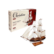maqueta de madera barco christine art. nr. 498001