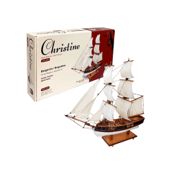 maqueta de madera barco christine art. nr. 498001