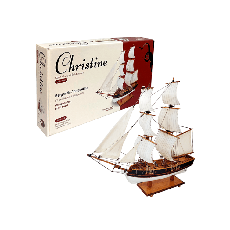 Maqueta de madera – Barco – Christine Art.-Nr. 498001