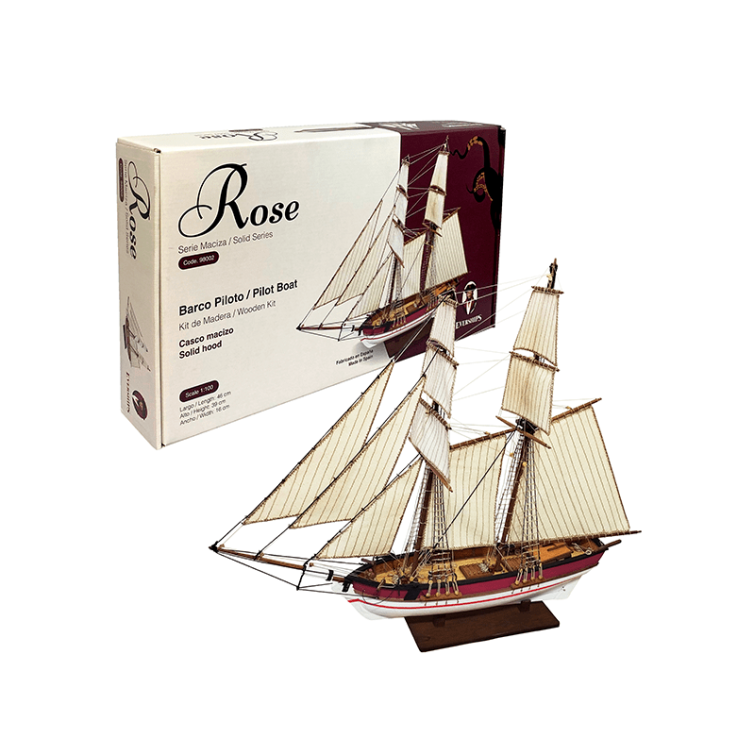 Maqueta de madera – Barco – Rose Art.-Nr. 498002
