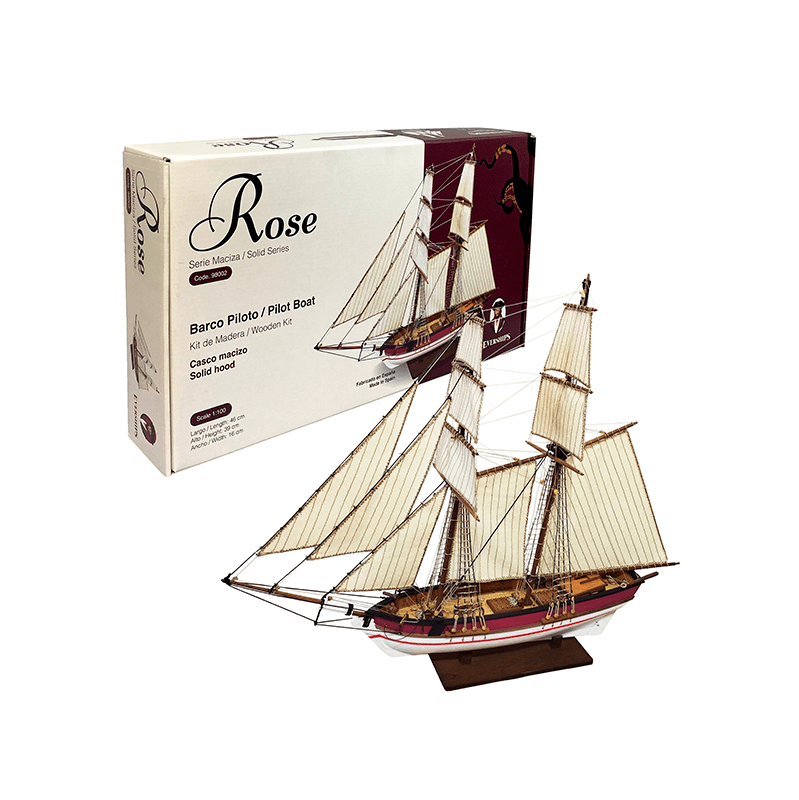 maqueta de madera barco rose art. nr. 498002